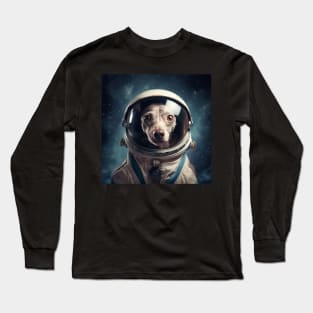 Astro Dog - American Hairless Terrier Long Sleeve T-Shirt